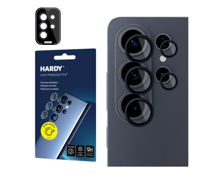 Szkło i folia ochronna 3mk HARDY Lens Protection Pro Black do Samsung Galaxy S26 Ultra